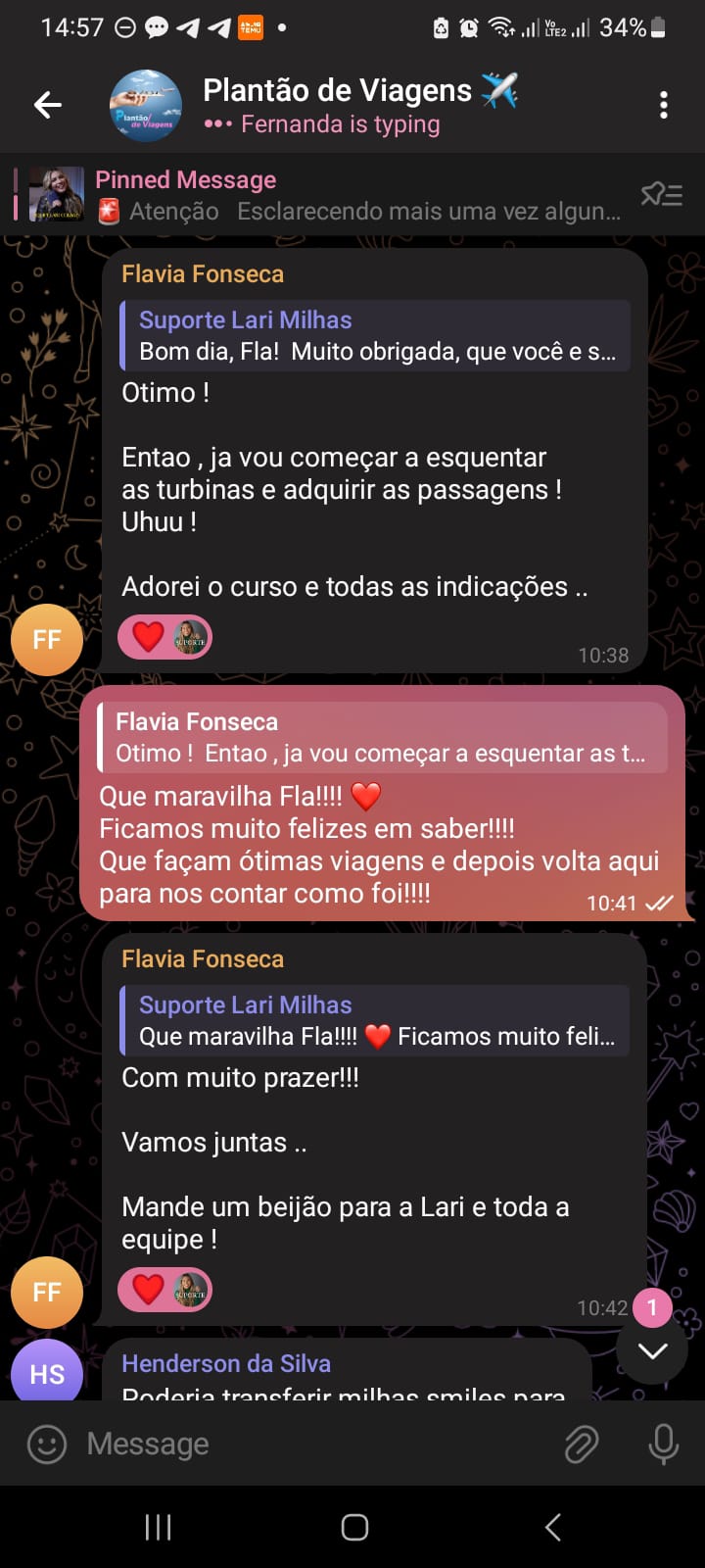 Depoimento de Flavia Fonseca sobre o curso