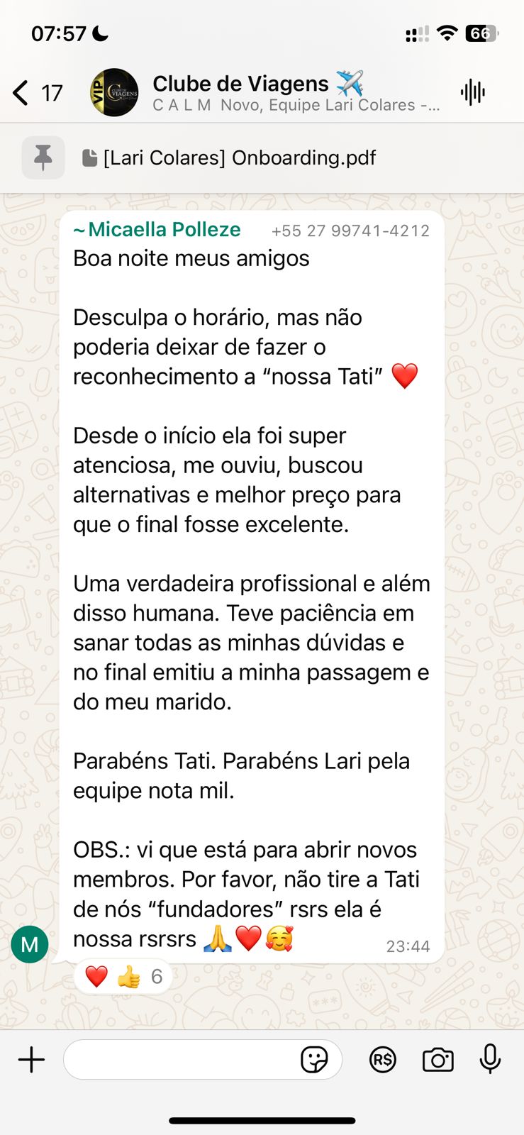 Depoimentos reais de membros do Sistema GPS